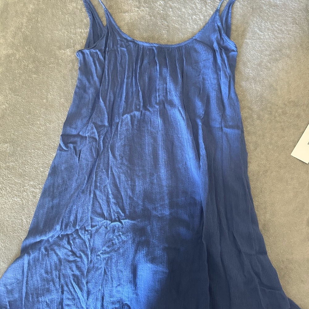 Blue Sleeveless Dress